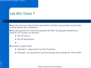 Acl cisco | PDF
