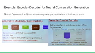 Exemplar Encoder-Decoder for Neural Conversation Generation
 