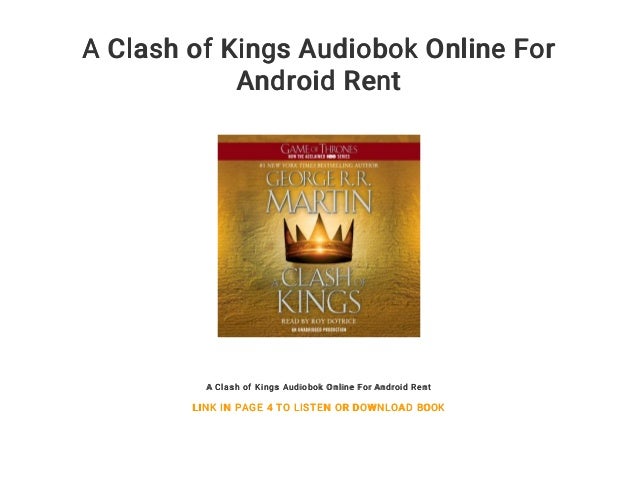 a clash of kings audiobook cd a clash of kings audiobook cd