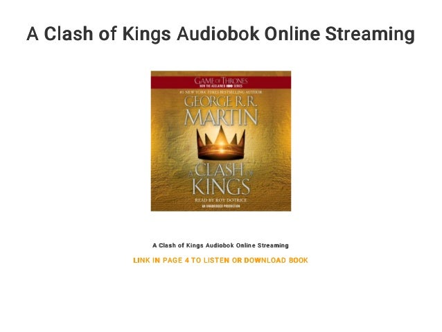 a clash of kings audiobook mp3 download a clash of kings audiobook mp3 download