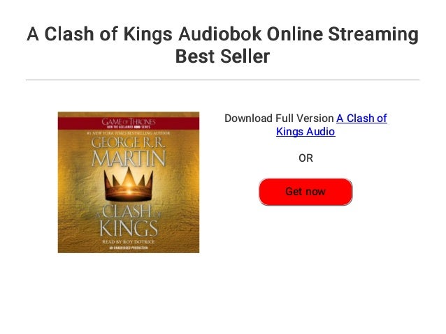 a clash of kings audiobook streaming a clash of kings audiobook streaming