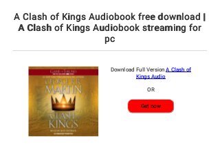 youtube a clash of kings audiobook youtube a clash of kings audiobook