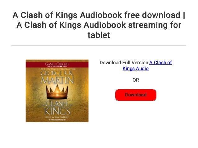 a clash of kings audiobook free online a clash of kings audiobook free online