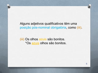 A classe dos adjetivos | PPTX