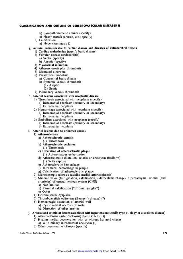 Stroke thesis statement picture