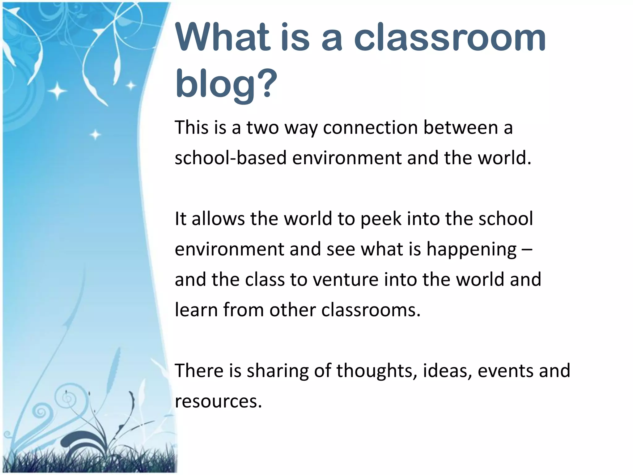 A classroom blog AND a classroom wiki? Show me!_beal | PDF