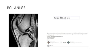 ACL CLINICAL AND RADIOLOGICAL DIAGNOSIS.pptx
