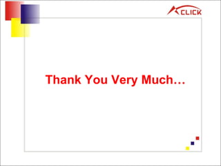 Thank You Very Much… 