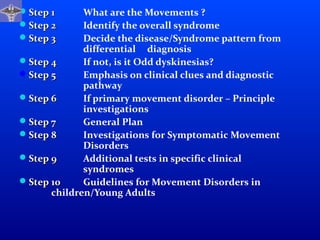 A clinical approach to movement disorders neurologist perspectives | PPT