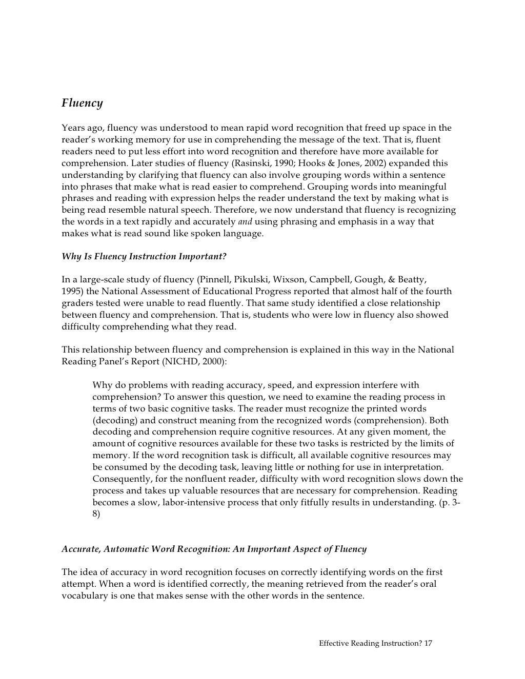 A Closer Look At The Five Essential Components Of Effective Reading I 