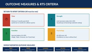 Comprehensive ACL Injury and Physiotherapy Management: Surgical and ...