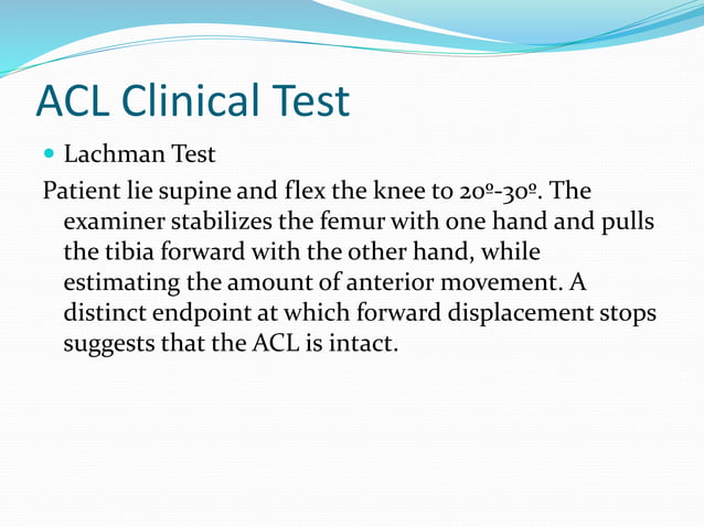 Acl ppt