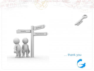 Experience
… thank you
 