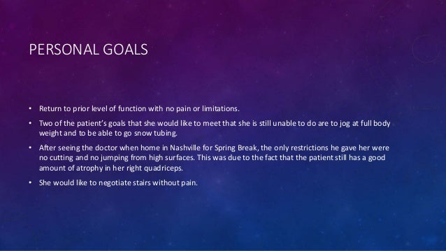 Acl tear case presentation image