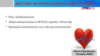 Advanced cardiac life support at emergency department | PPTX