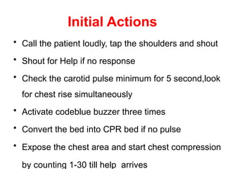 Comprehensive Guide to Code Blue Management and ACLS Protocols in ...