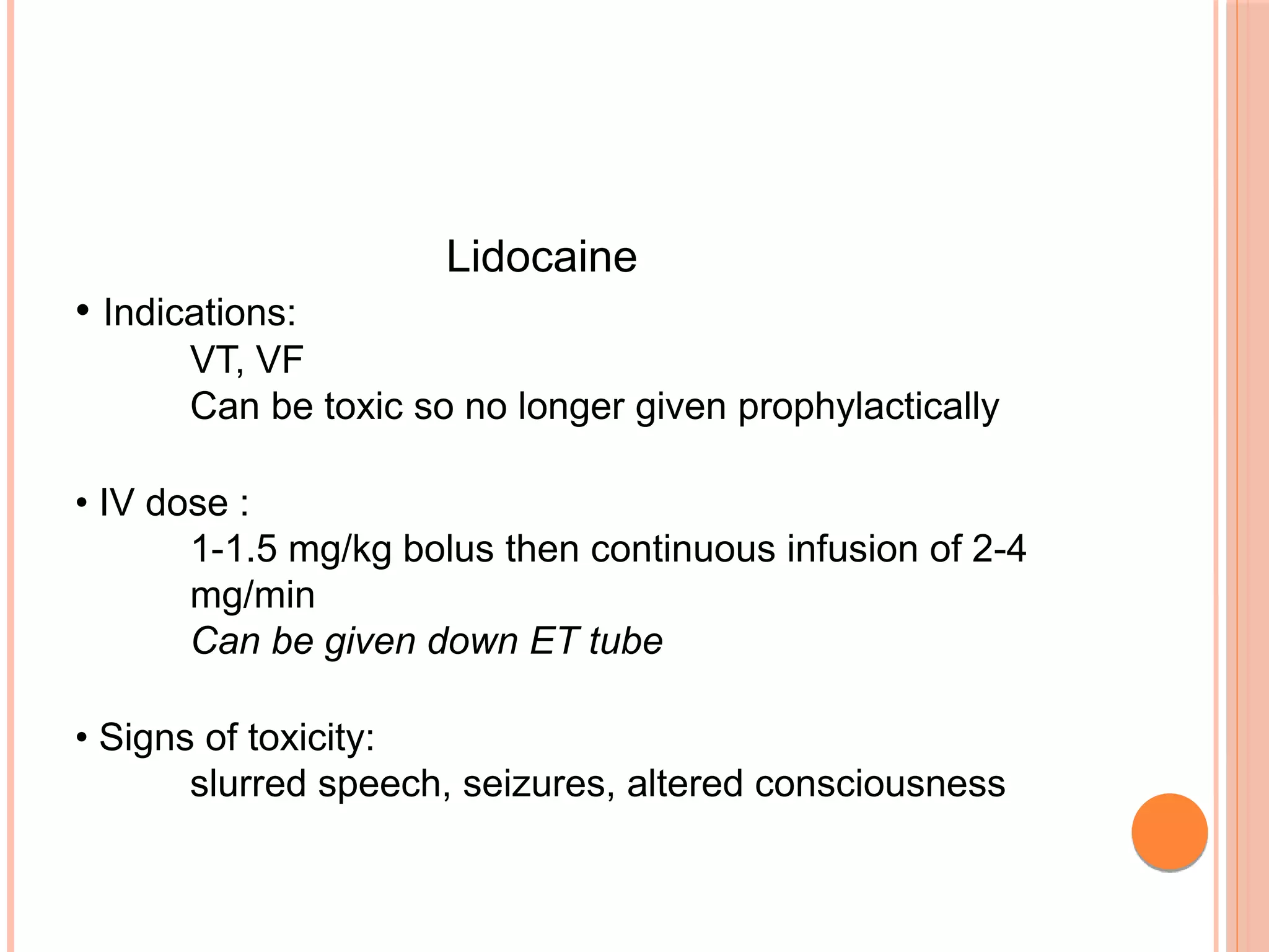Acls advanced cardiac life support | PPTX