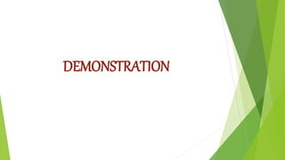 DEMONSTRATION
 