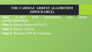 ADVANCED CARDIAC LIFE SUPPORT FOR NURSING STUDENTS. | PPTX