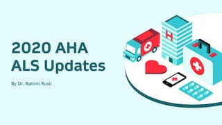 2020 AHA
ALS Updates
By Dr. Rahimi Rusli
 