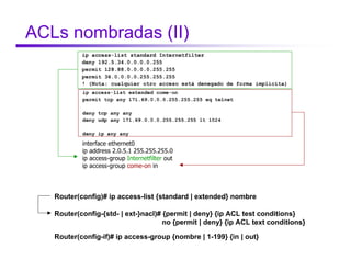 Acl seguridad-ip | PDF