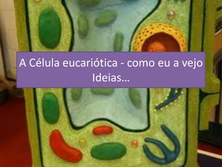 A Célula eucariótica - como eu a vejo
               Ideias…
 