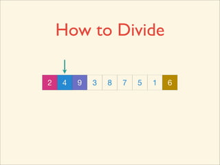 How to Divide

2   4
    9   9
        4   3   8   7   5   1   6
 