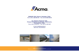 Acma catalogo productos | PDF