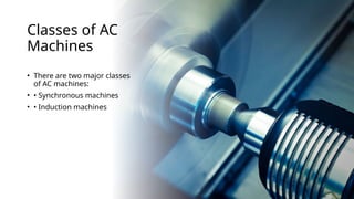 AC MACHINERY FUNDAMENTALS in three phase | PPTX