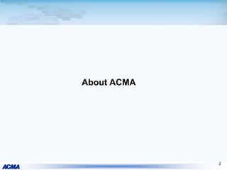 Acma presentation | PDF