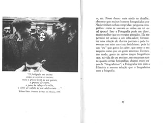 A câmara clara - Roland Barthes