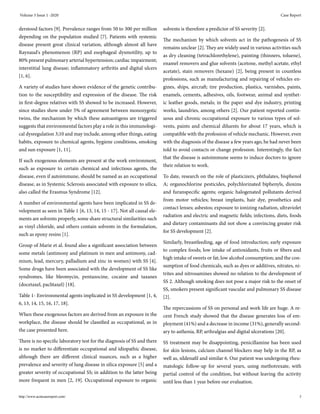 Systemic Sclerosis Associated with Occupational Exposure to Solvents | PDF