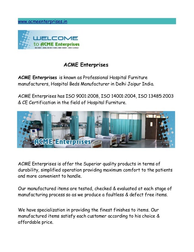 Acme enterprises