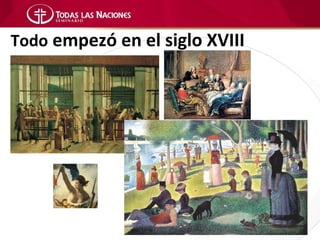 Todo empezó en el siglo XVIII
 