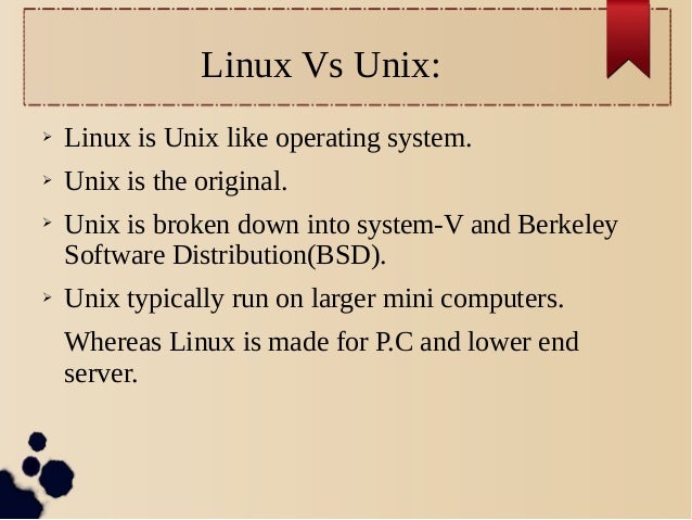 Acme linux presentation