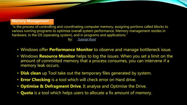 History of Operting System Windows and a simple comparision | PPT