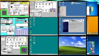 History of Operting System Windows and a simple comparision | PPT