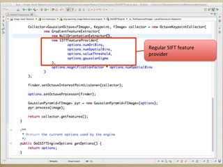 Regular(SIFT(feature(
provider(
 