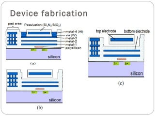 Device fabrication
 