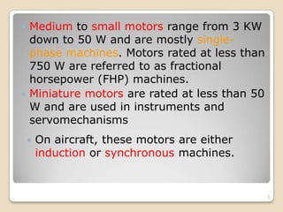 AC MOTORS