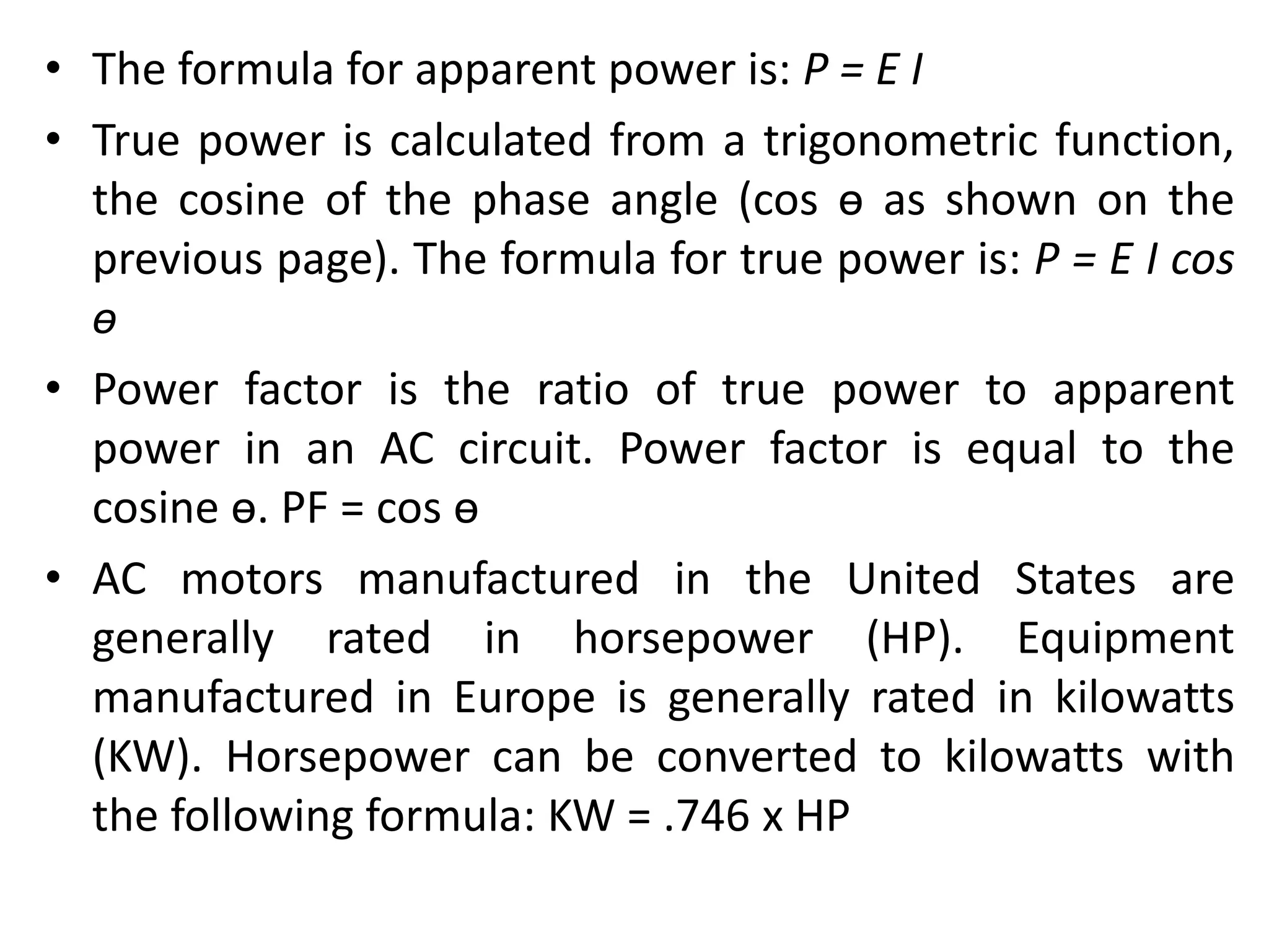 Ac motors | PPTX