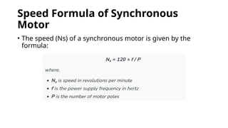 Introduction of AC Motors basic theory and application.pptx