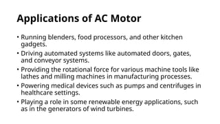 Introduction of AC Motors basic theory and application.pptx
