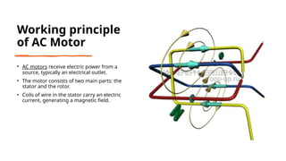 Introduction of AC Motors basic theory and application.pptx