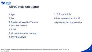 Arrthymogennic Cardiomyopathy by Dr Nguyen Hoang Minh | PPTX