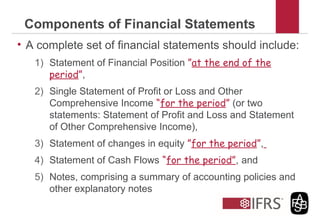 Proft Component intermediate accounting ifrs 4th edition chapter 2 ppt slides | PPT