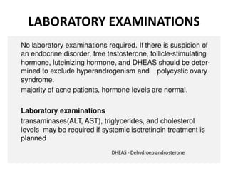 LABORATORY EXAMINATIONS
 