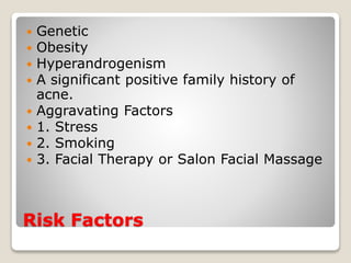 Acne Vulgaris | PPTX