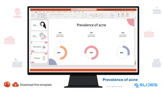 Prevalence of acne
Lorem ipsum dolor
 