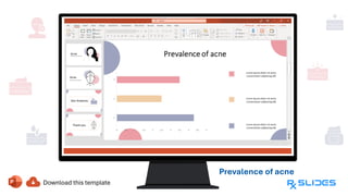 Prevalence of acne
Acne is estimated
to affect 9.4% of
the global
population
 